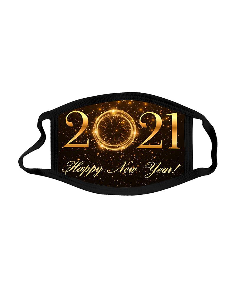 

Graphic Letter Print Breathable Face Mask, Style6