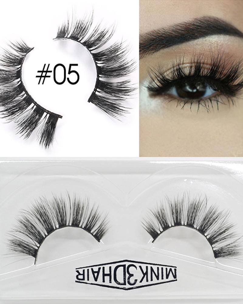

1 Pair Volume Curly False Eyelashes, Style5