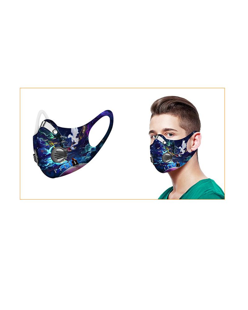 

Outdoor Anti Dust Printed Mask, Style2