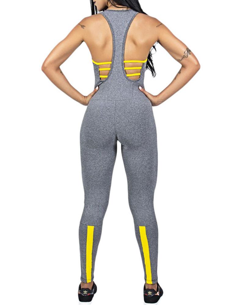 2016 Summer Outdoor Sport Rompers Womens Jumpsuit Patchwork Overalls