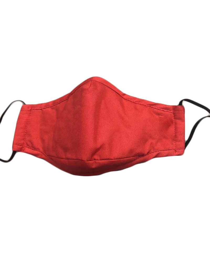 

Breathing Washable Ear Loop Face Mask, Red