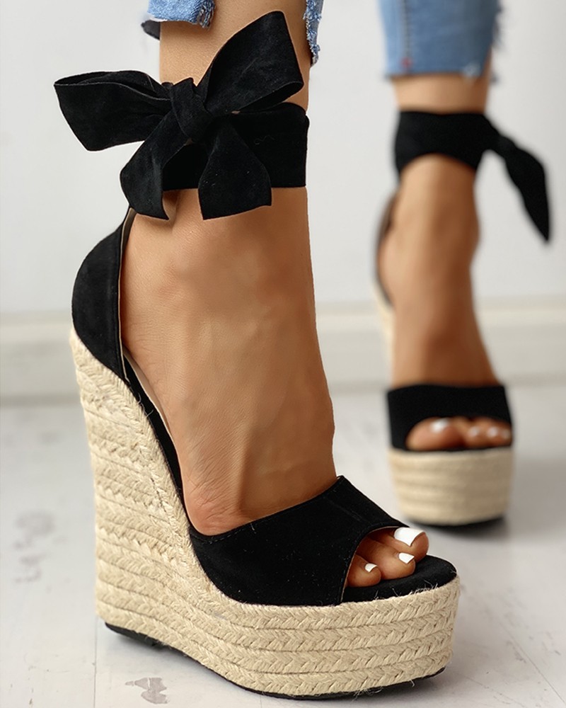 platform espadrille heels